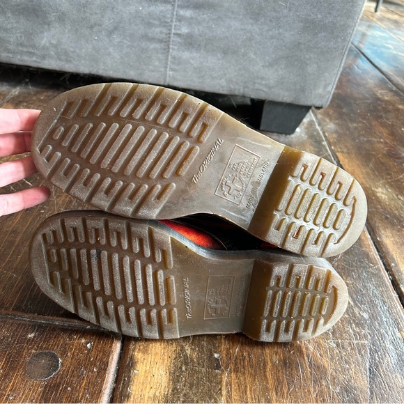 Dr. Martens Made in England MIE 1460 Flame Fire Rub Off Boots UK6 - Picture 6 of 6